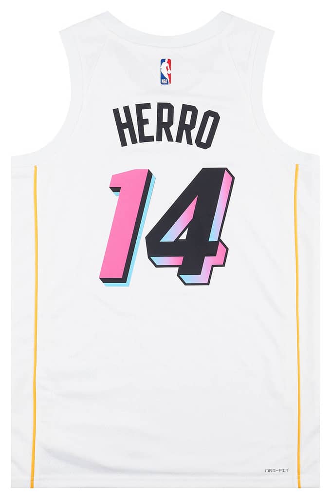 2022-23 Miami Heat Herro #14 Nike Swingman Alternate Jersey (L)