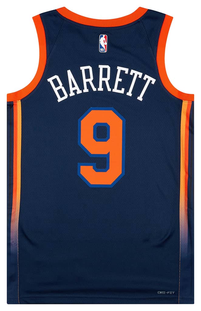2022-23 New York Knicks Barrett #9 Jordan Swingman Alternate Jersey (S)