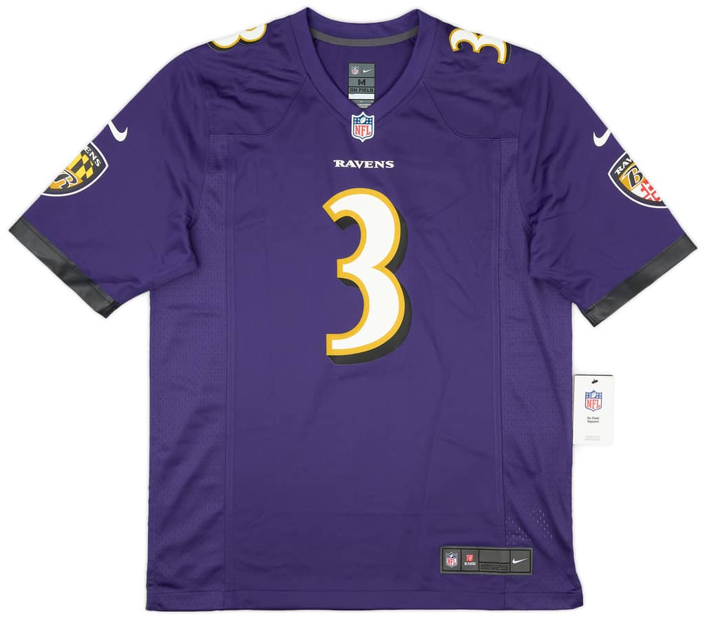 2023 Baltimore Ravens Beckham Jr #3 Nike Game Home Jersey (M)