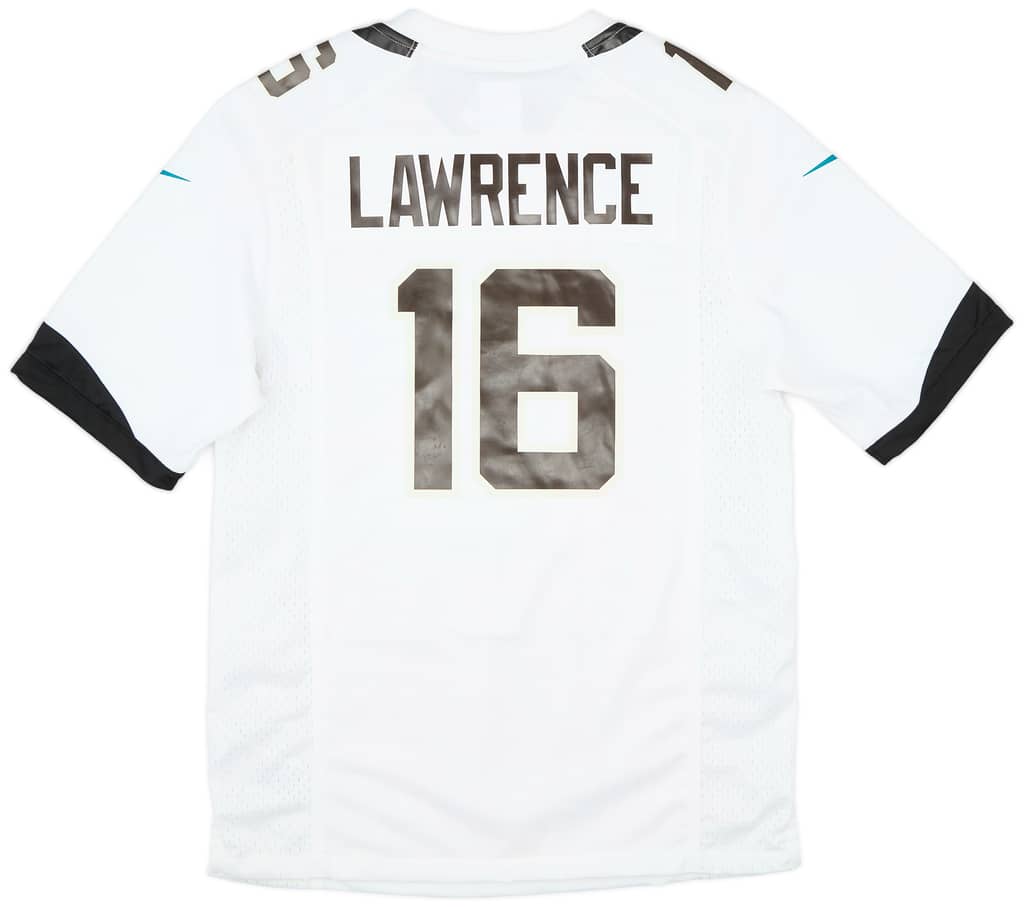 2021-23 Jacksonville Jaguars Lawrence #16 Nike Game Away Jersey (S)