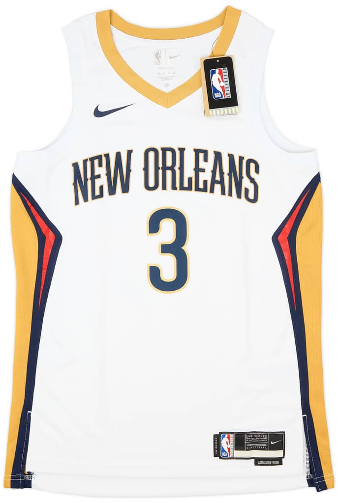 2022-24 New Orleans Pelicans McCollum #3 Nike Swingman Home Jersey (M)