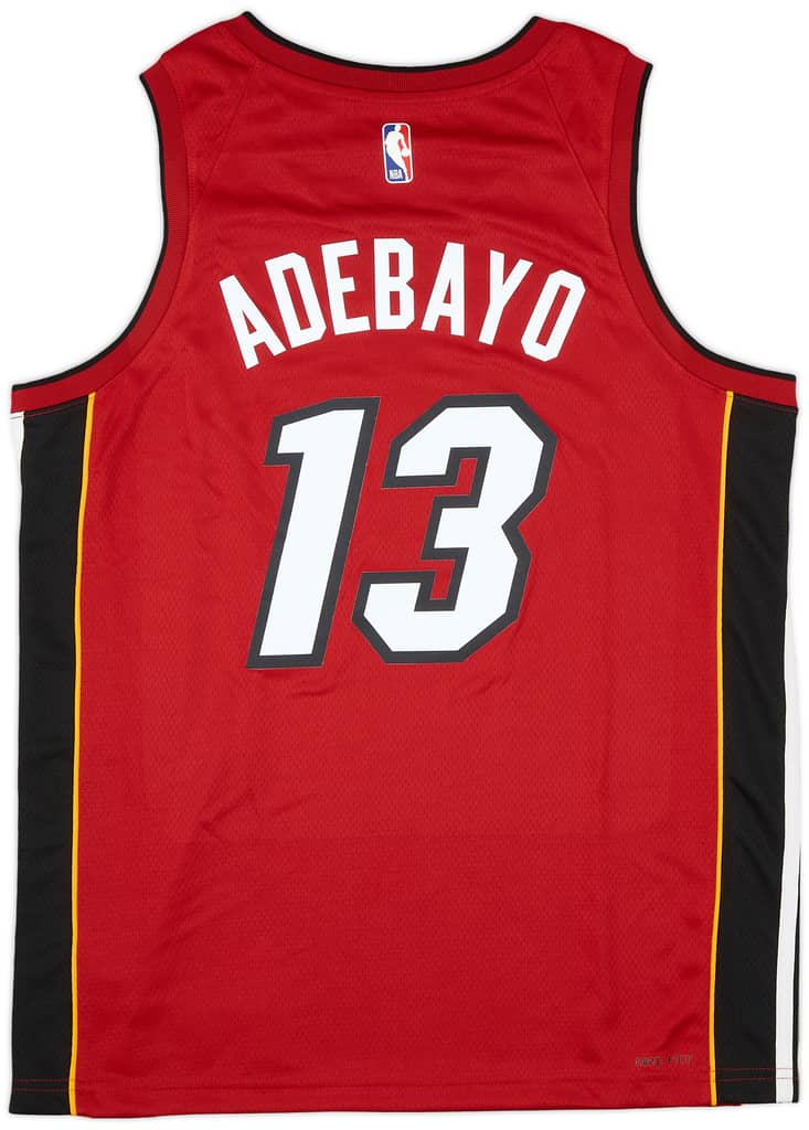 2020-24 Miami Heat Adebayo #13 Jordan Swingman Alternate Jersey (L)