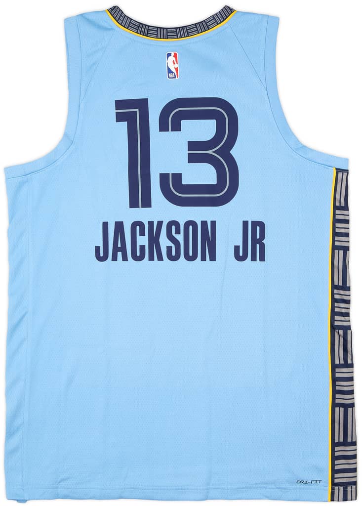 2022-24 Memphis Grizzlies Jackson Jr. #13 Jordan Swingman Alternate Jersey (L)