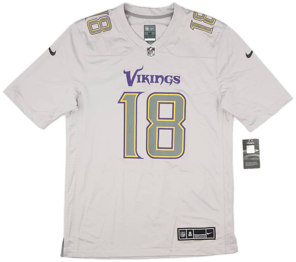 2022-23 Minnesota Vikings Jefferson #18 Nike Game Atmosphere Jersey (M)