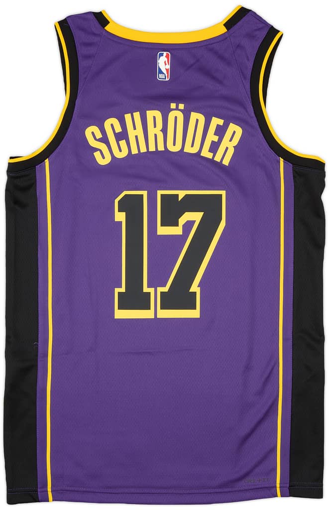 2022-23 LA Lakers Schröder #17 Jordan Swingman Alternate Jersey (M)