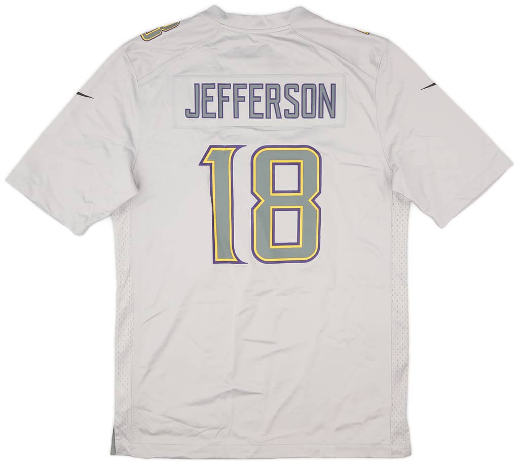2022-23 Minnesota Vikings Jefferson #18 Nike Game Atmosphere Jersey (M)