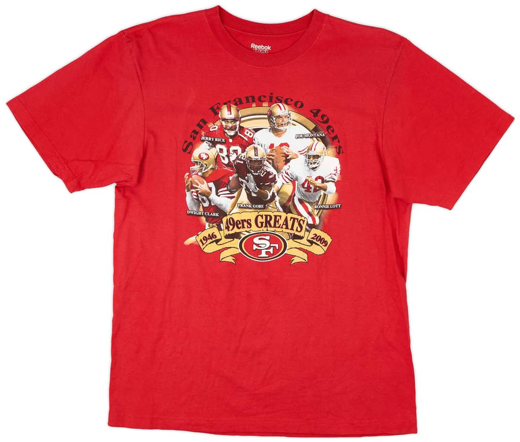 2009 San Francisco 49ers Reebok Tee (Good) L