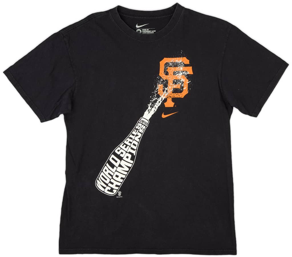 2010 San Francisco Giants World Series Champions Nike Tee (Very Good) M