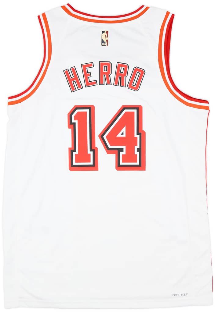 2022-23 Miami Heat Herro #14 Nike Swingman Classic Jersey (L)