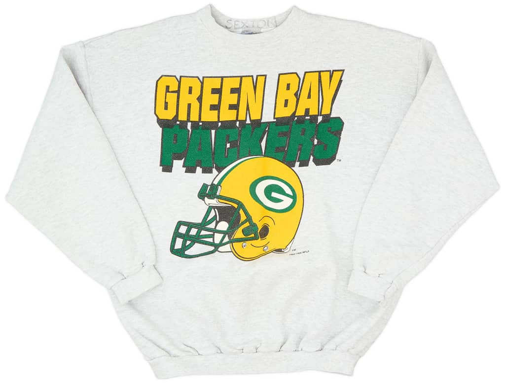 1995 Green Bay Packers Logo 7 Sweat Top (Very Good) XL