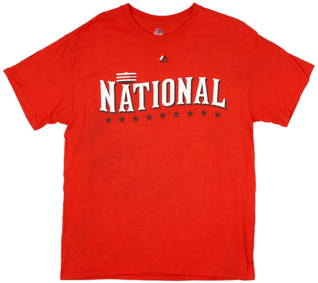 2015 National League MLB All-Star Papelbon #58 Majestic Tee (Very Good) L