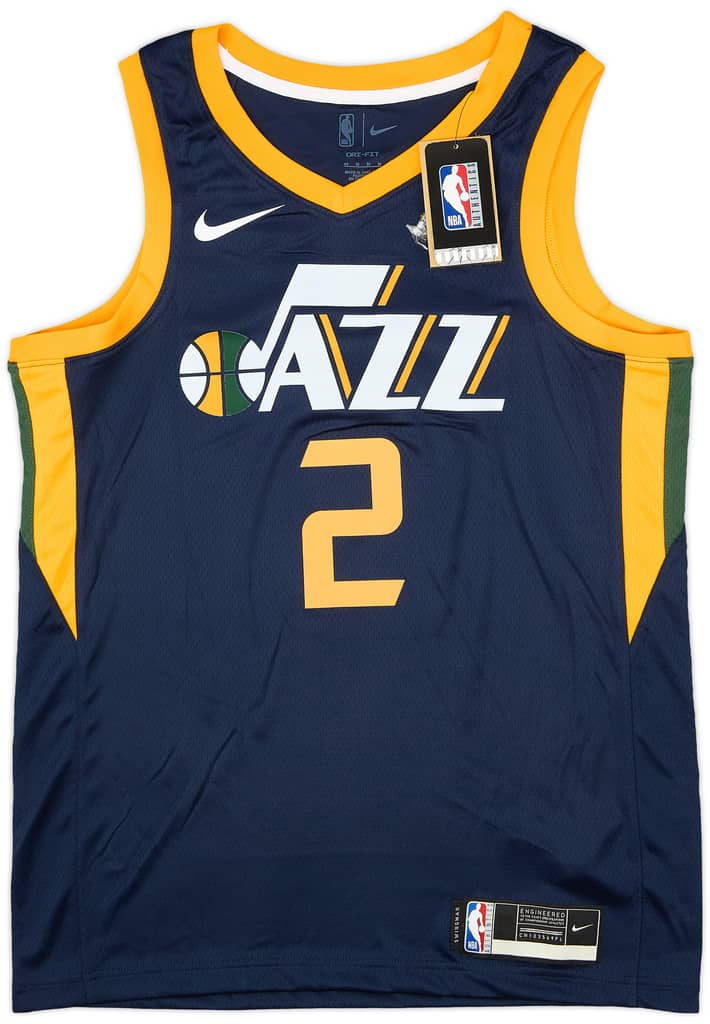 2017-22 Utah Jazz Ingles #2 Nike Swingman Away Jersey (M)
