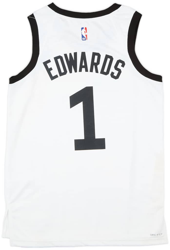 2022-23 Minnesota Timberwolves Edwards #1 Nike Swingman Alternate Jersey (M)