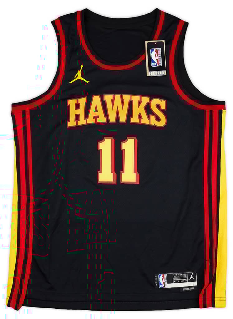 2020-23 Atlanta Hawks Young #11 Jordan Swingman Alternate Jersey (L)