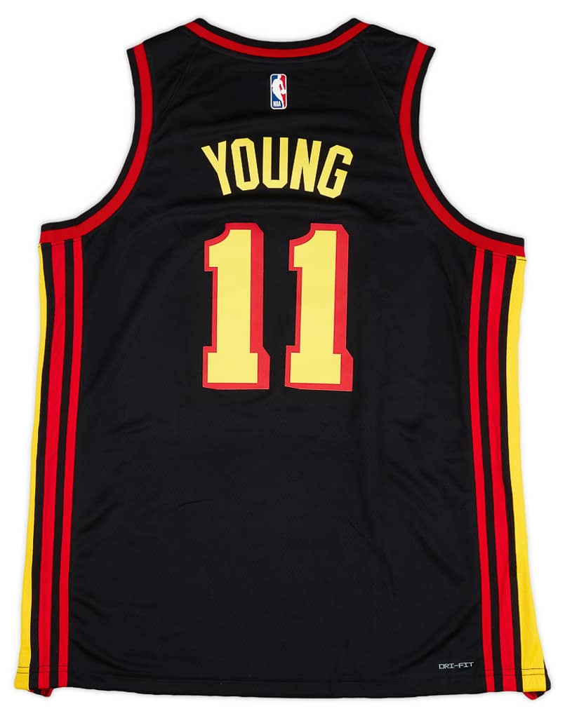 2020-23 Atlanta Hawks Young #11 Jordan Swingman Alternate Jersey (L)