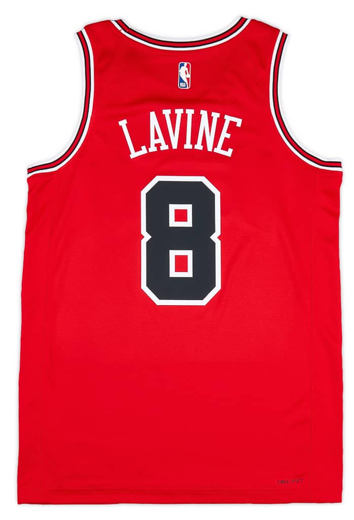 2017-24 Chicago Bulls Lavine #8 Nike Swingman Away Jersey (M)