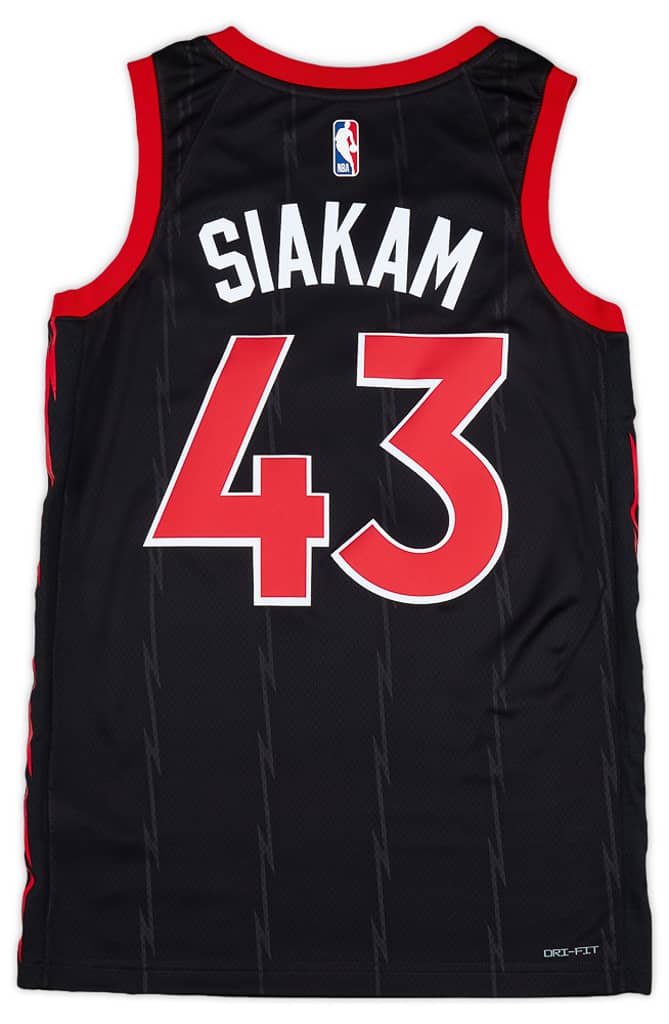 2020-23 Toronto Raptors Siakam #43 Jordan Swingman Alternate Jersey (S)