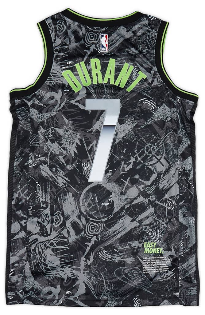 2020-21 Brooklyn Nets Durant #7 Nike Swingman Select Series Jersey (S)