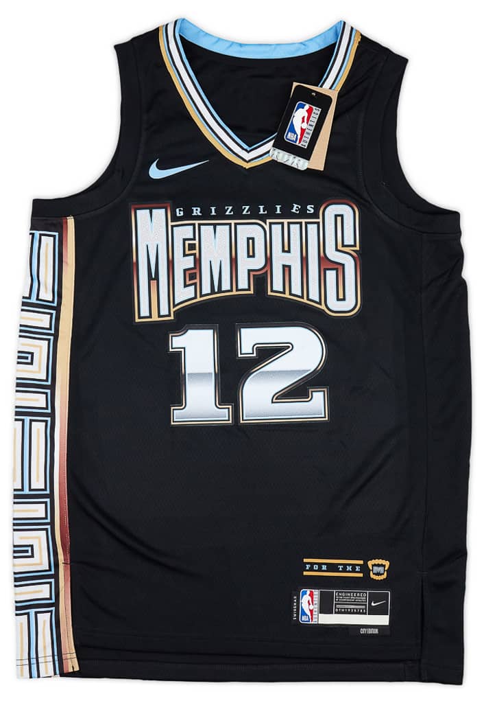 2022-23 Memphis Grizzlies Morant #12 Nike Swingman Alternate Jersey (S)