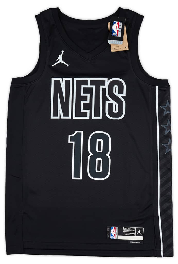 2022-23 Brooklyn Nets Watanabe #18 Jordan Swingman Alternate