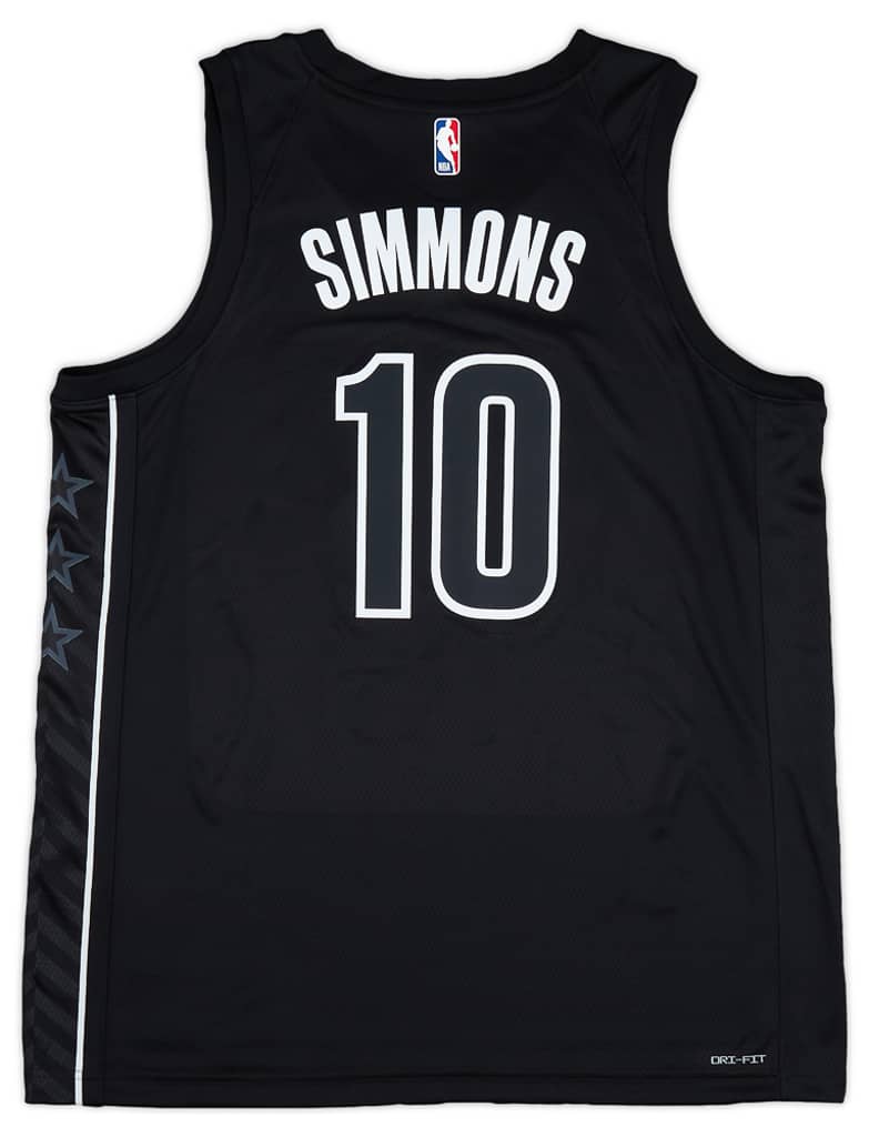 2022-24 Brooklyn Nets Simmons #10 Jordan Swingman Alternate Jersey (M)