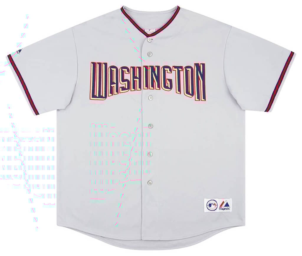 2005-09 Washington Nationals Majestic Away Jersey (Excellent) XL
