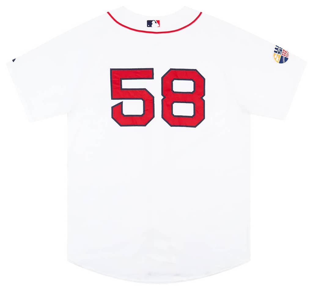 2007 Boston Red Sox Papelbon #58 Authentic Majestic Home Jersey (Excellent) XL