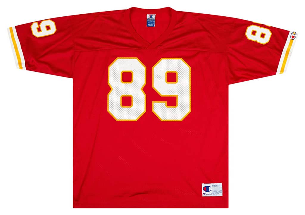 1997-98 Kansas City Chiefs Rison #89 Champion Home Jersey (Excellent) XL