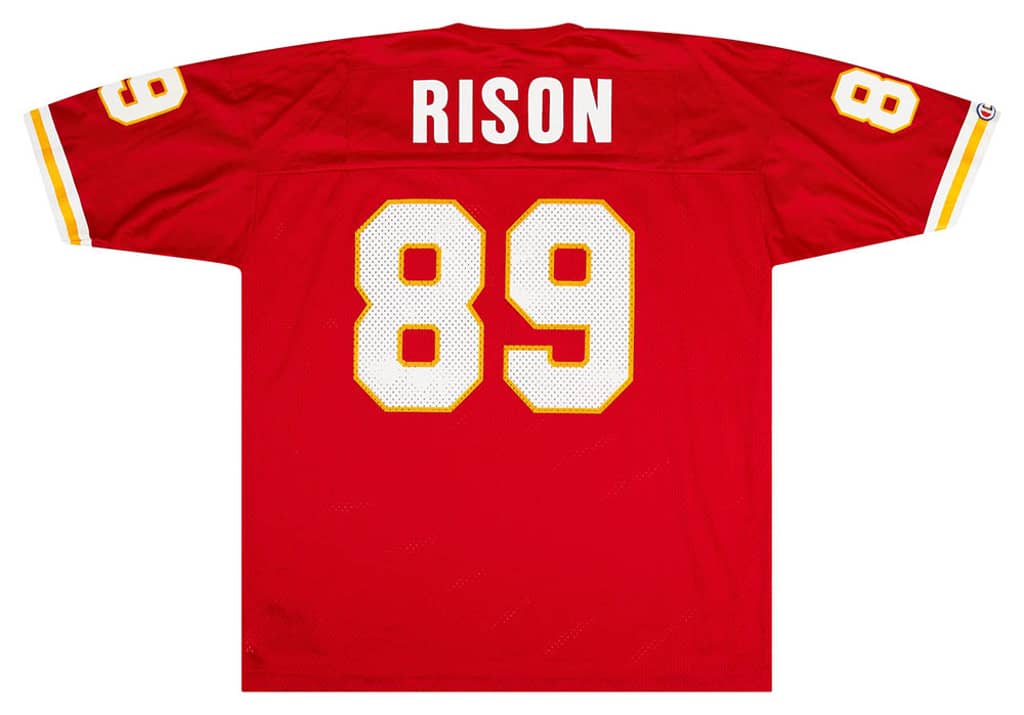 1997-98 Kansas City Chiefs Rison #89 Champion Home Jersey (Excellent) XL