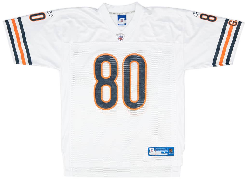 2005-06 Chicago Bears Berrian #80 Reebok On Field Away Jersey (Excellent) L