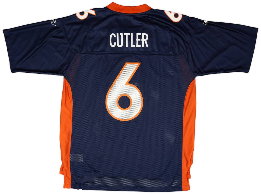 2008 Denver Broncos Cutler #6 Reebok On Field Home Jersey (Excellent) XL