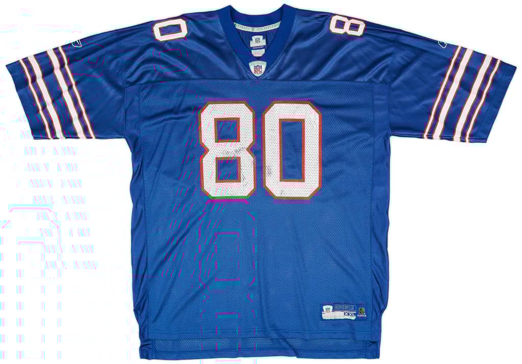 2005 Buffalo Bills Moulds #80 Reebok On Field Alternate Jersey (Good) XXL
