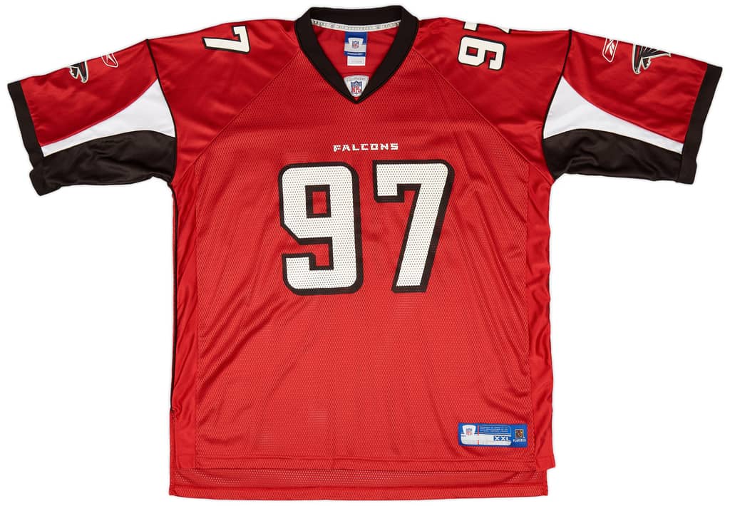 2005-06 Atlanta Falcons Kerney #97 Reebok On Field Home Jersey (Excellent) XXL
