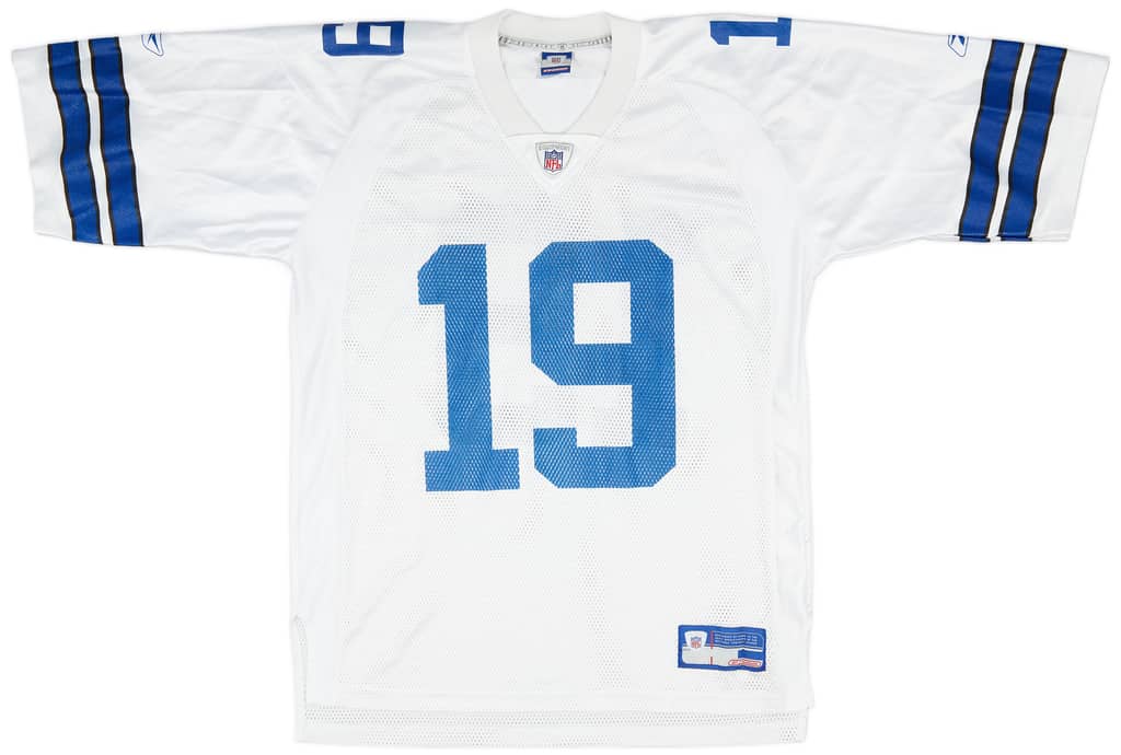 2004 Dallas Cowboys K. Johnson #19 Reebok On Field Away Jersey (Excellent) L