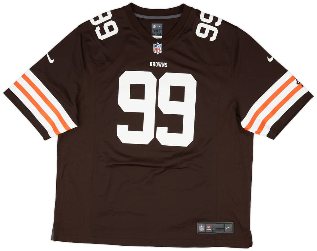 2013-14 Cleveland Browns Kruger #99 Nike Game Home Jersey (Excellent) XXL