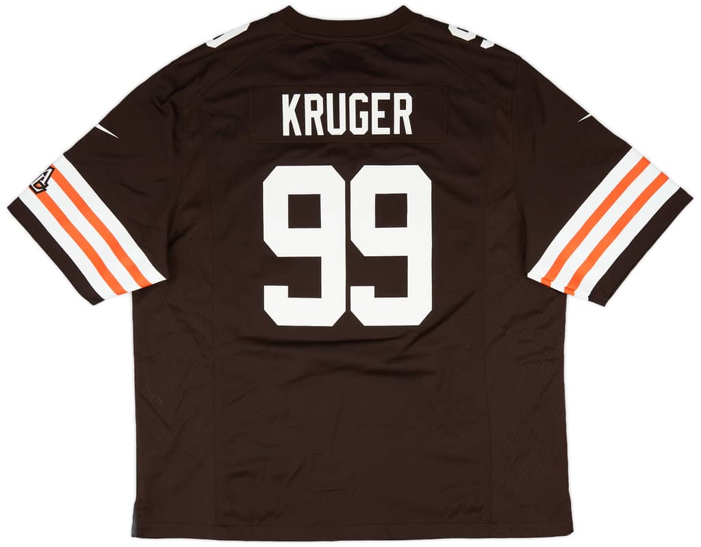 2013-14 Cleveland Browns Kruger #99 Nike Game Home Jersey (Excellent) XXL