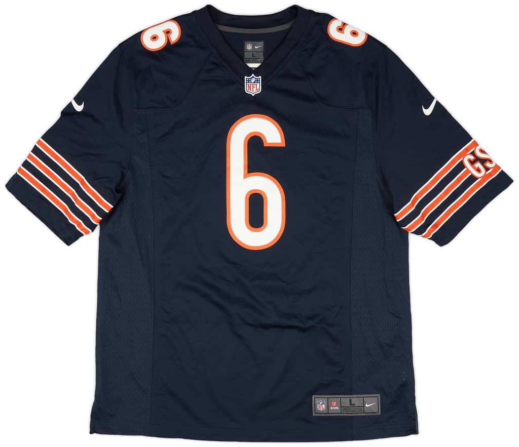 2012-16 Chicago Bears Cutler #6 Nike Game Home Jersey (Excellent) L