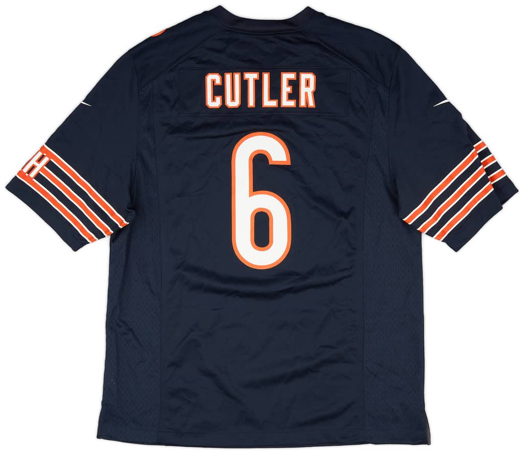 2012-16 Chicago Bears Cutler #6 Nike Game Home Jersey (Excellent) L