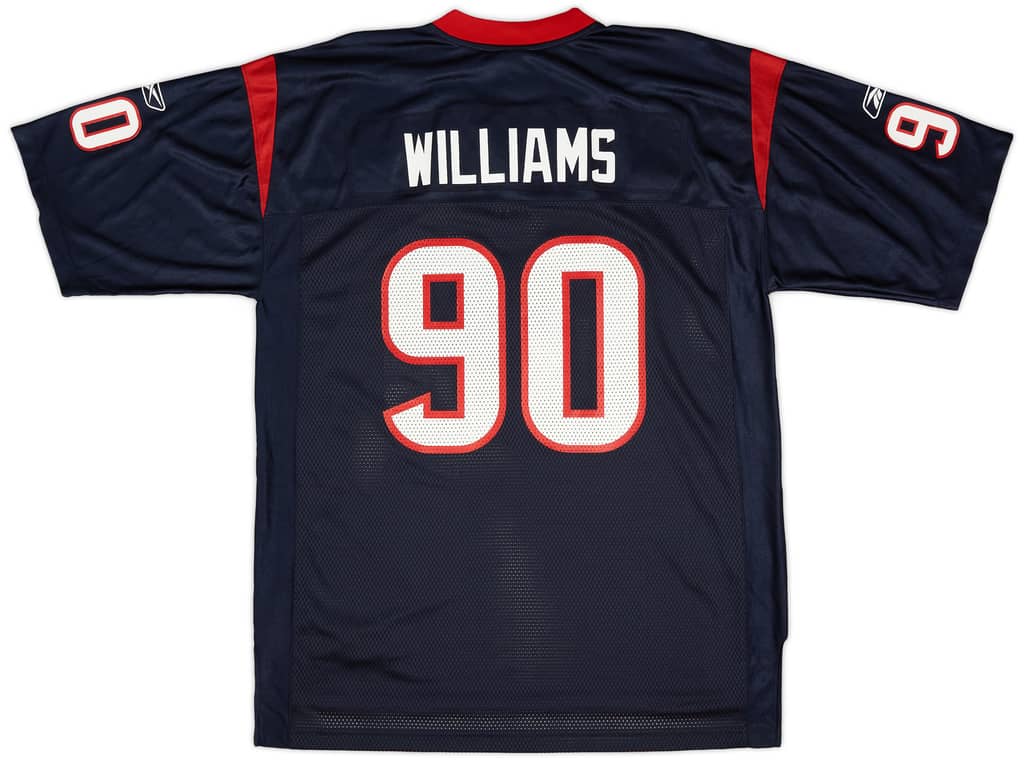 2007 Houston Texans Williams #90 Reebok On Field Home Jersey (Excellent) XL
