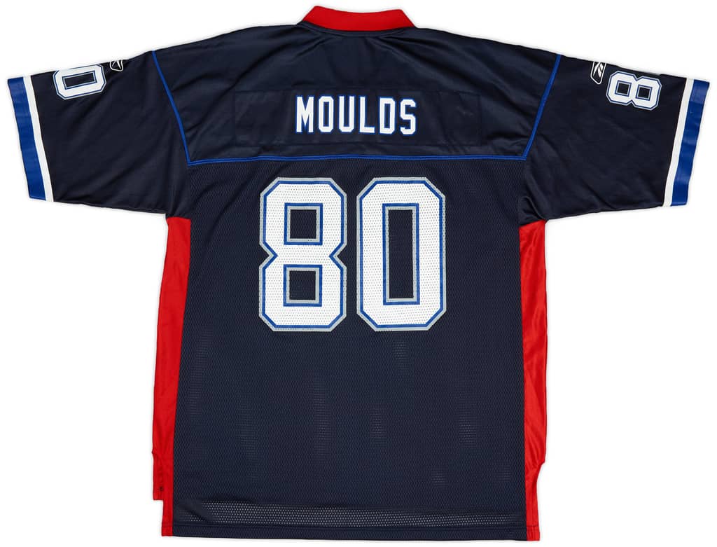 2002-04 Buffalo Bills Moulds #80 Reebok On Field Home Jersey (Excellent) XL