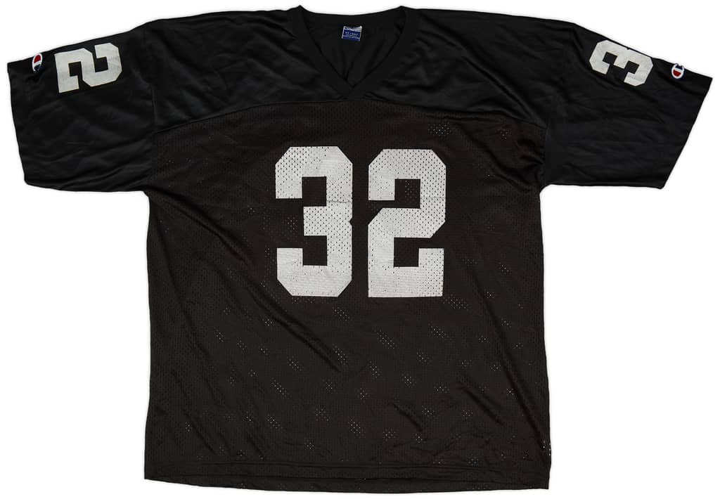 1990-92 Los Angeles Raiders Allen #32 Champion Home Jersey (Excellent) XXL