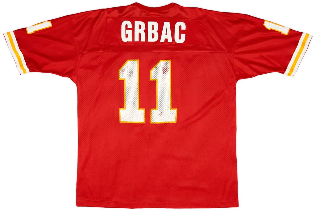 1997-98 Kansas City Chiefs Grbac #11 Champion Home Jersey (Good) XL