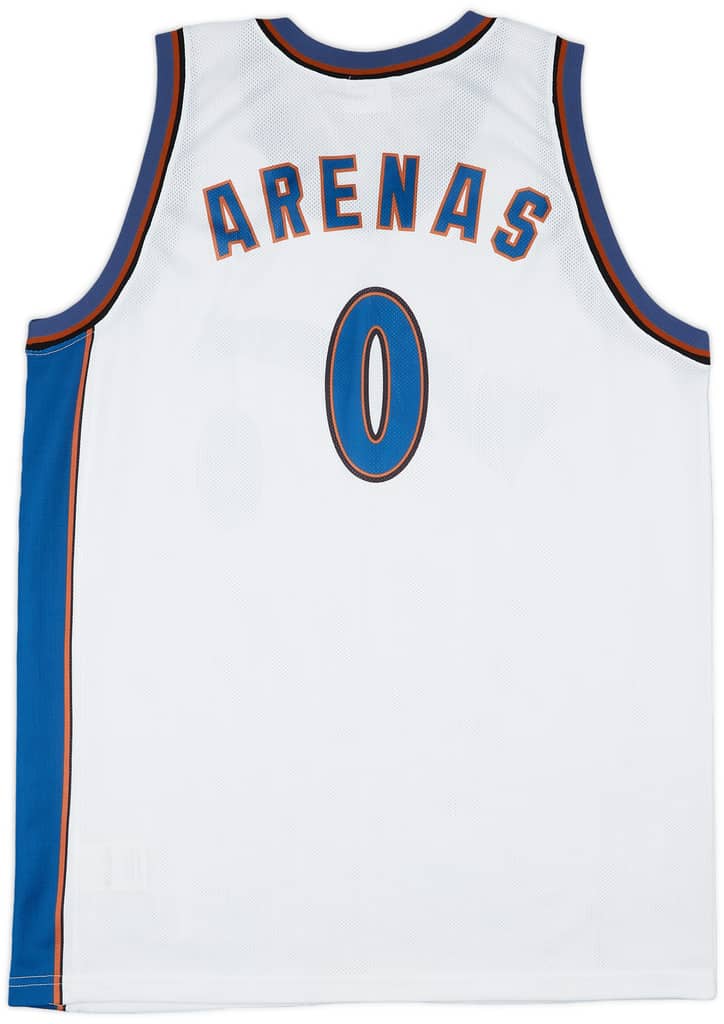 2003-07 Washington Wizards Arenas #0 Champion Home Jersey (Excellent) XXL