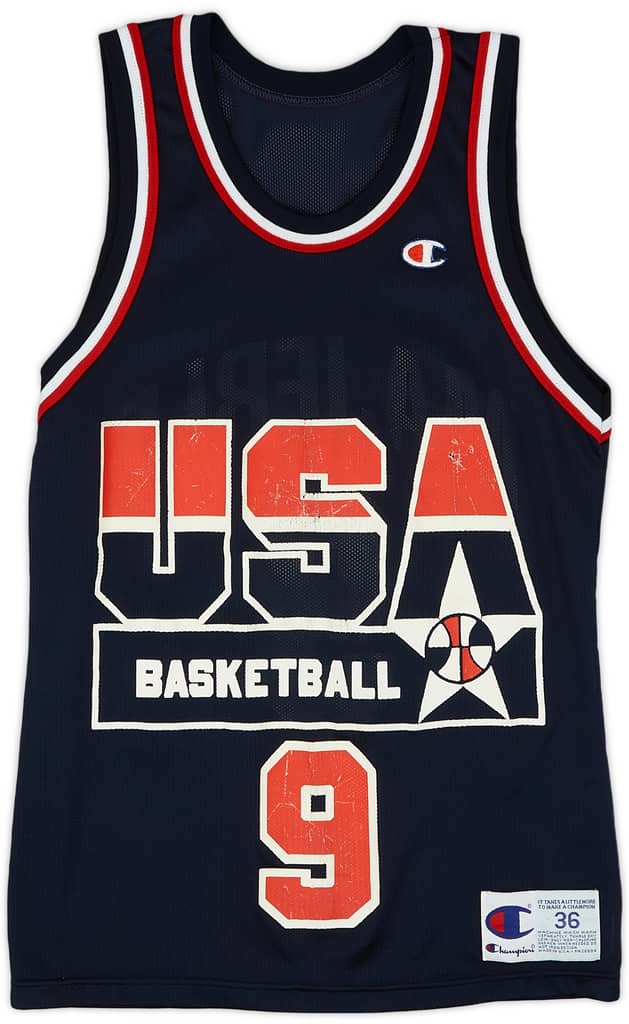 1994 USA Majerle #9 Champion Away Jersey (Good) S