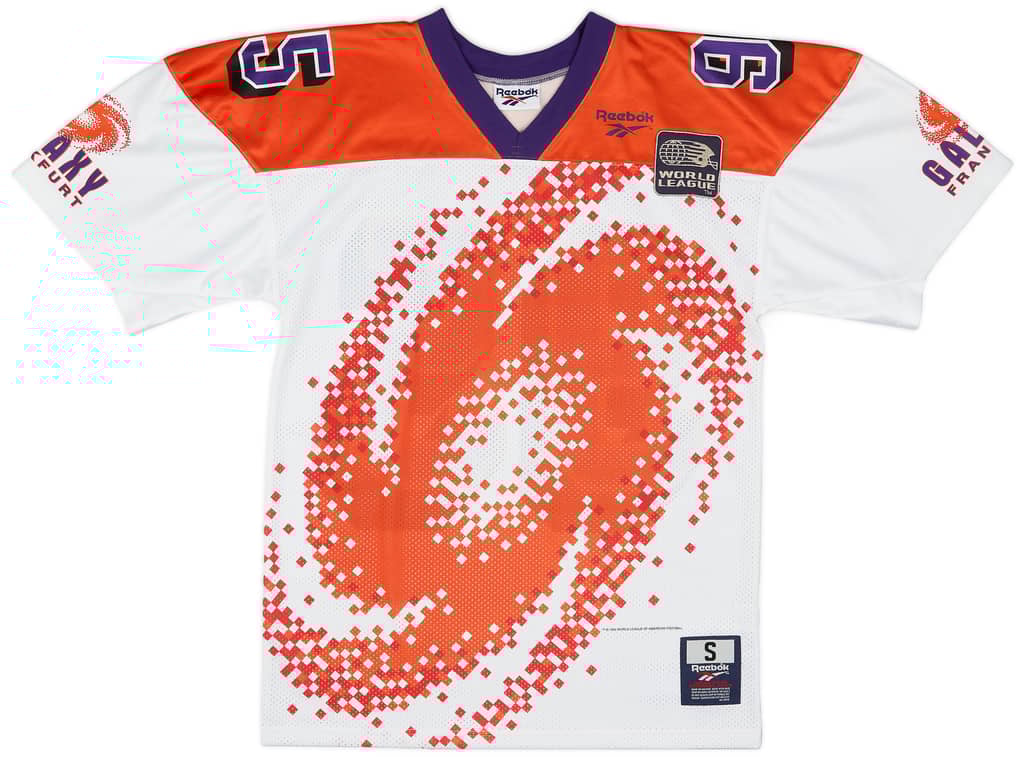 1995 Frankfurt Galaxy #95 Reebok Away Jersey (Excellent) S