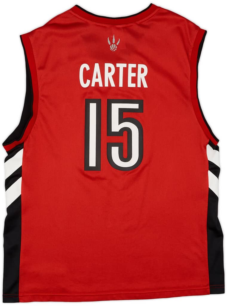 2003-04 Toronto Raptors Carter #15 Reebok Alternate Jersey (Very Good) XL