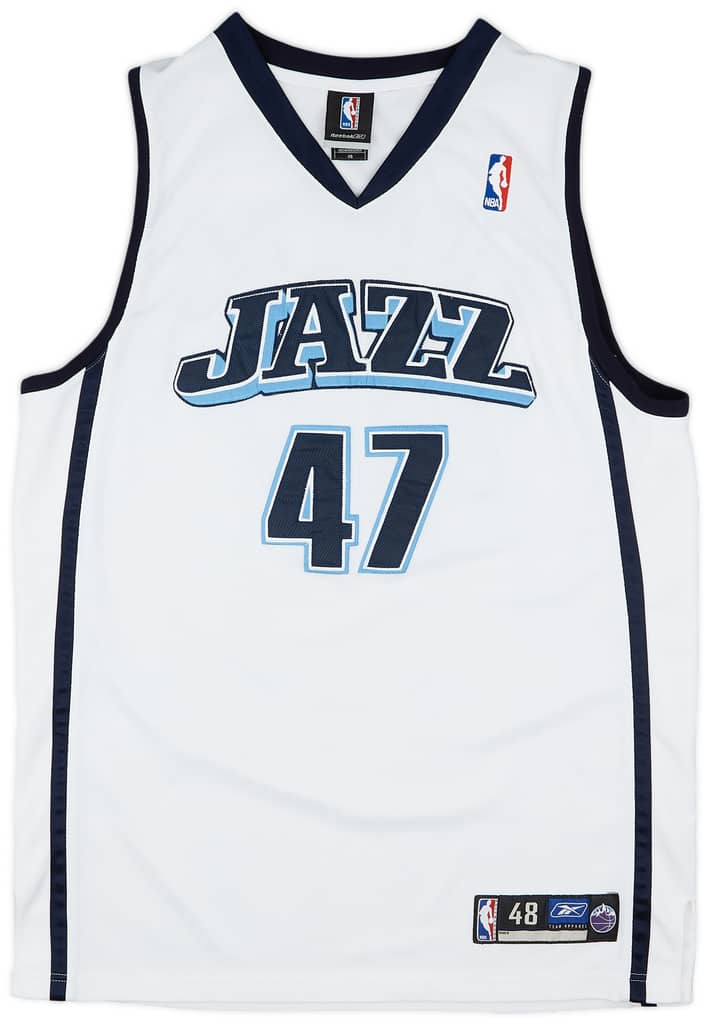 2004-06 Utah Jazz Kirilenko #47 Authentic Reebok Home Jersey (Very Good) XL