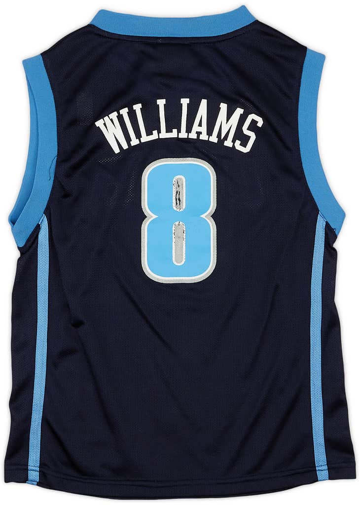 2006-10 Utah Jazz Williams #8 adidas Away Jersey (Very Good) M.Kids
