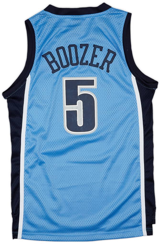 2006-10 Utah Jazz Boozer #5 adidas Swingman Alternate Jersey (Very Good) S
