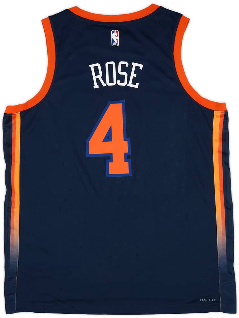 2022-23 New York Knicks Rose #4 Jordan Swingman Alternate Jersey (XL)